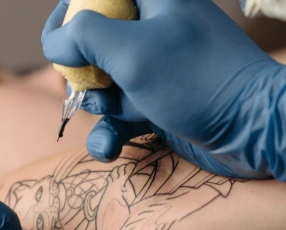 Tattoo design detail