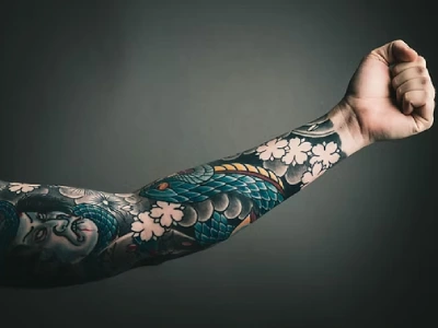 Detailed tattoo design
